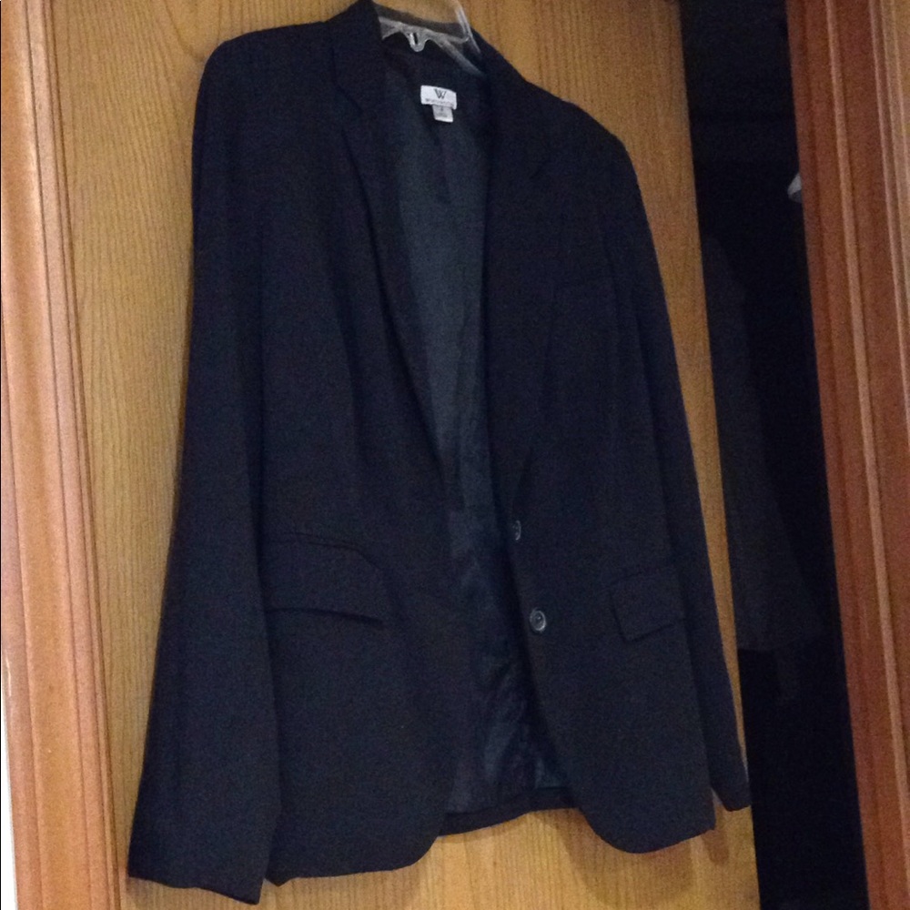 Black suit jacket!